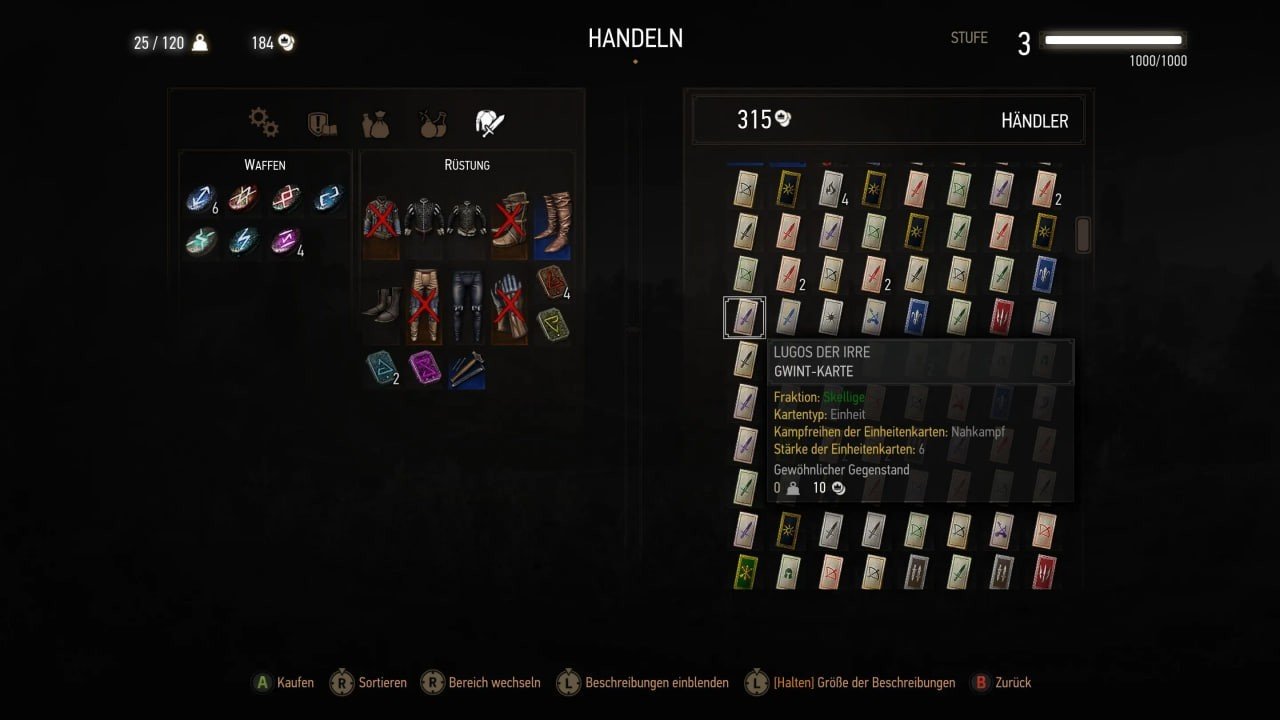 The Gwent Card Dealer