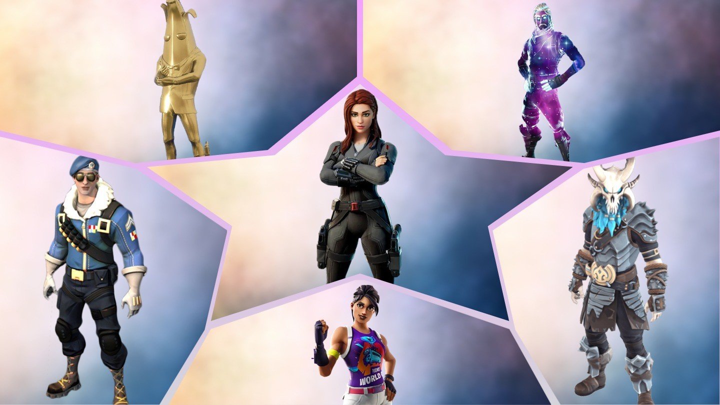 20 Rare Skins for Fortnite