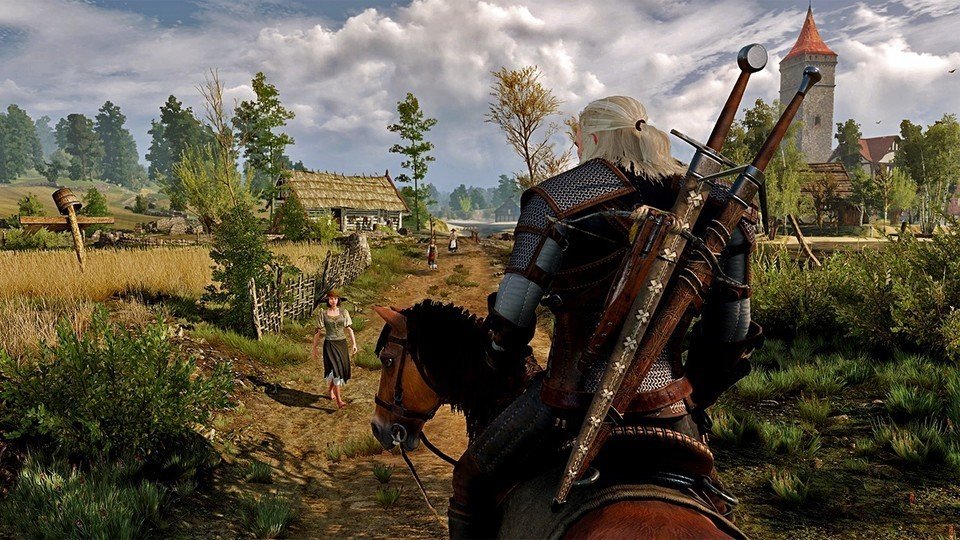 Geralt's appearance cheats in The Witcher 3