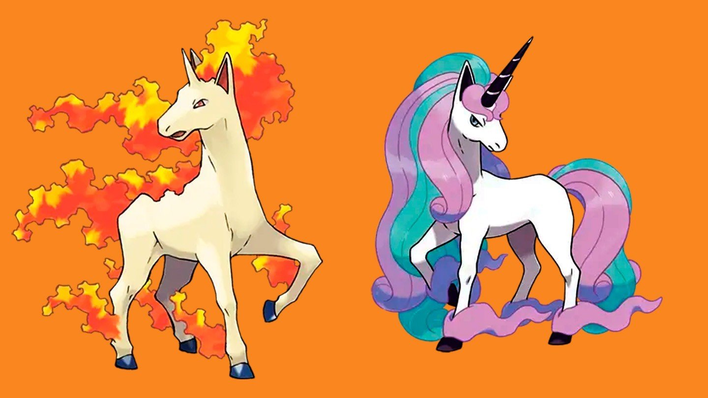 Rapidash Galarian &amp; Kanto