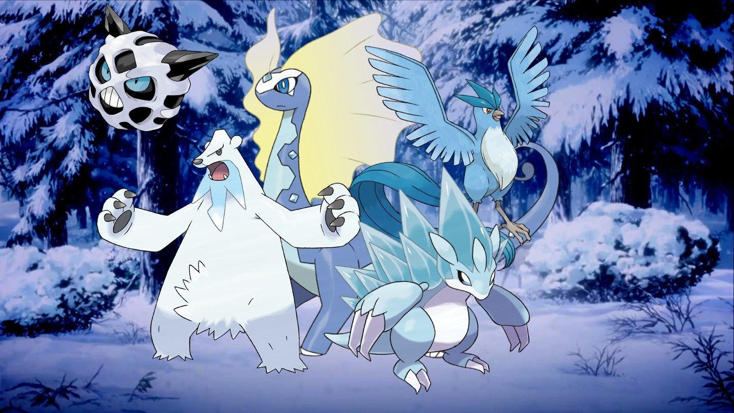 Rarest Pokemon Type 20 Strongest Ice Monsters