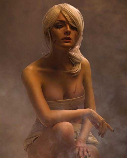 Some photos with me as Cirilla in sauna. Made by...