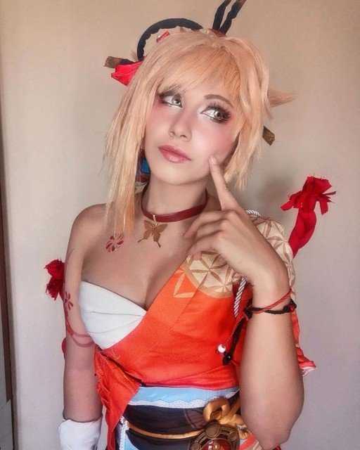 🎆✨Did someone say FIREWORKS?✨🎆* #genshininstagram #genshincosplay #genshinyoimiya #yoimiya #yoimiyacosplay #sexycosplayers ...