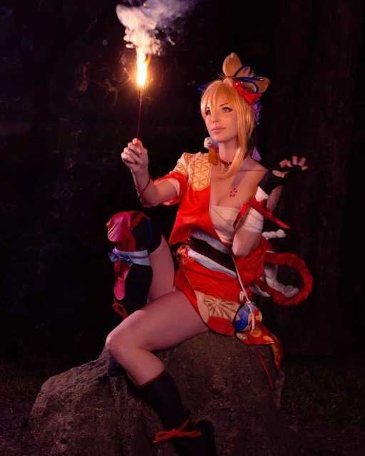 🎆 Happy New Year! 🎆....#yoimiya #yoimiyacosplay #yoimiyagenshinimpact #genshincosplay #genshinimpact #genshinimpactyoimiya...