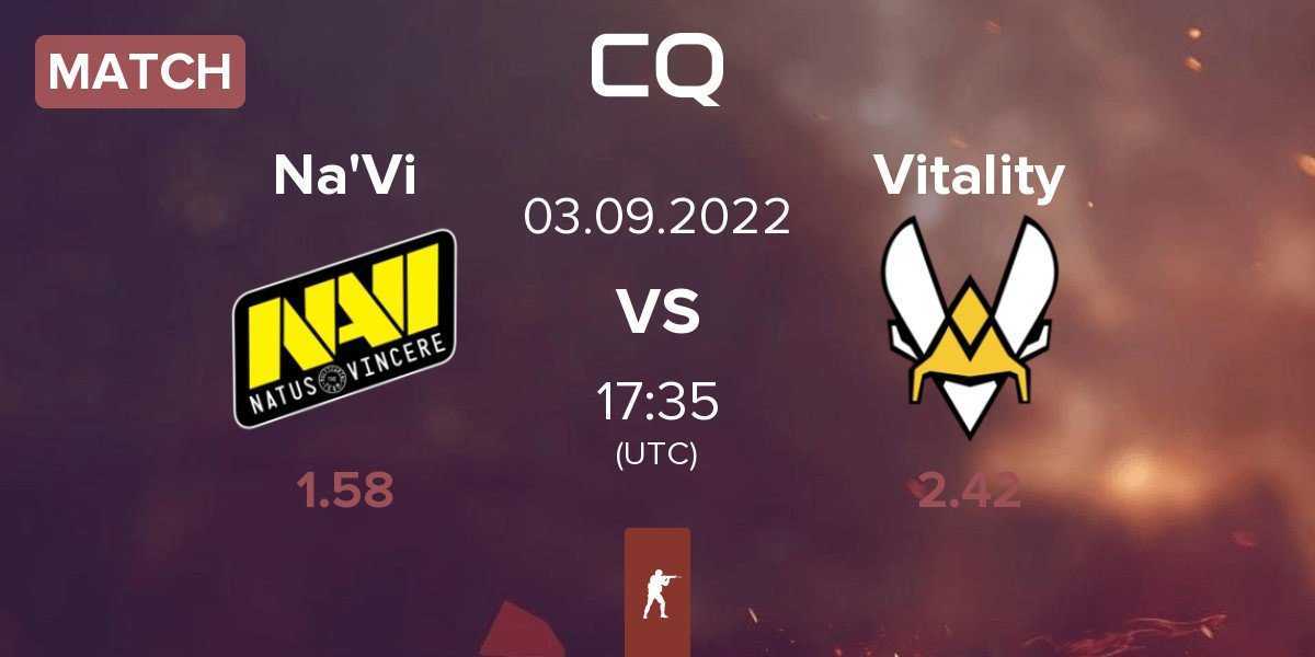 Match Natus Vincere Na'Vi vs Team Vitality Vitality | 03.09
