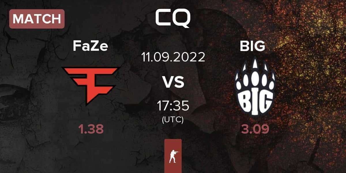 Match FaZe Clan FaZe vs BIG | 11.09