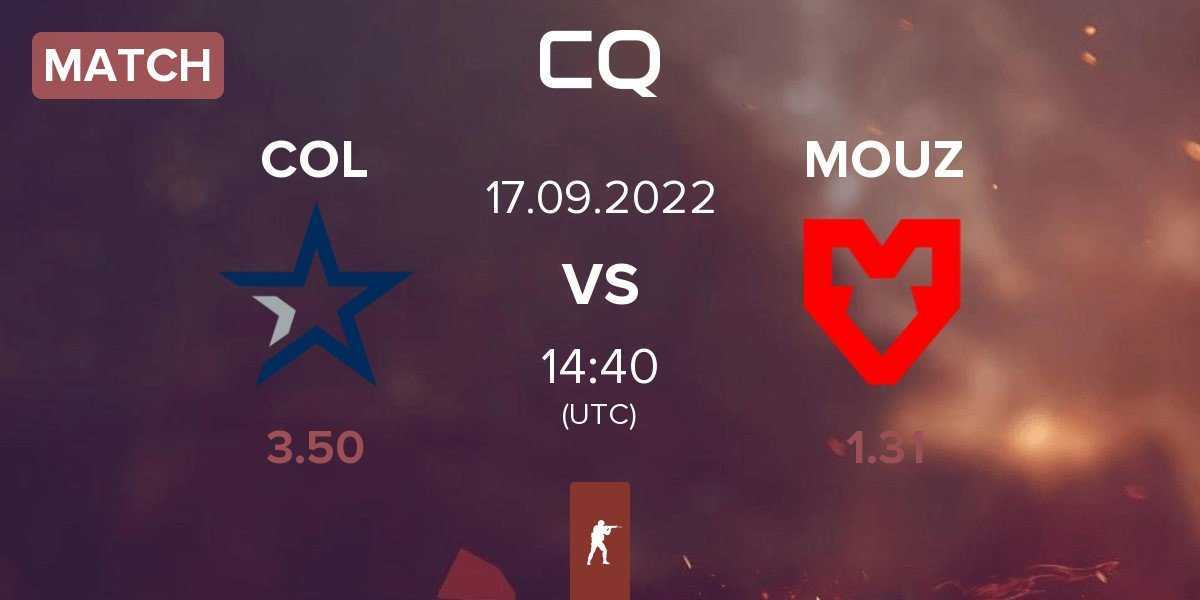 Match Complexity Gaming COL vs MOUZ | 17.09