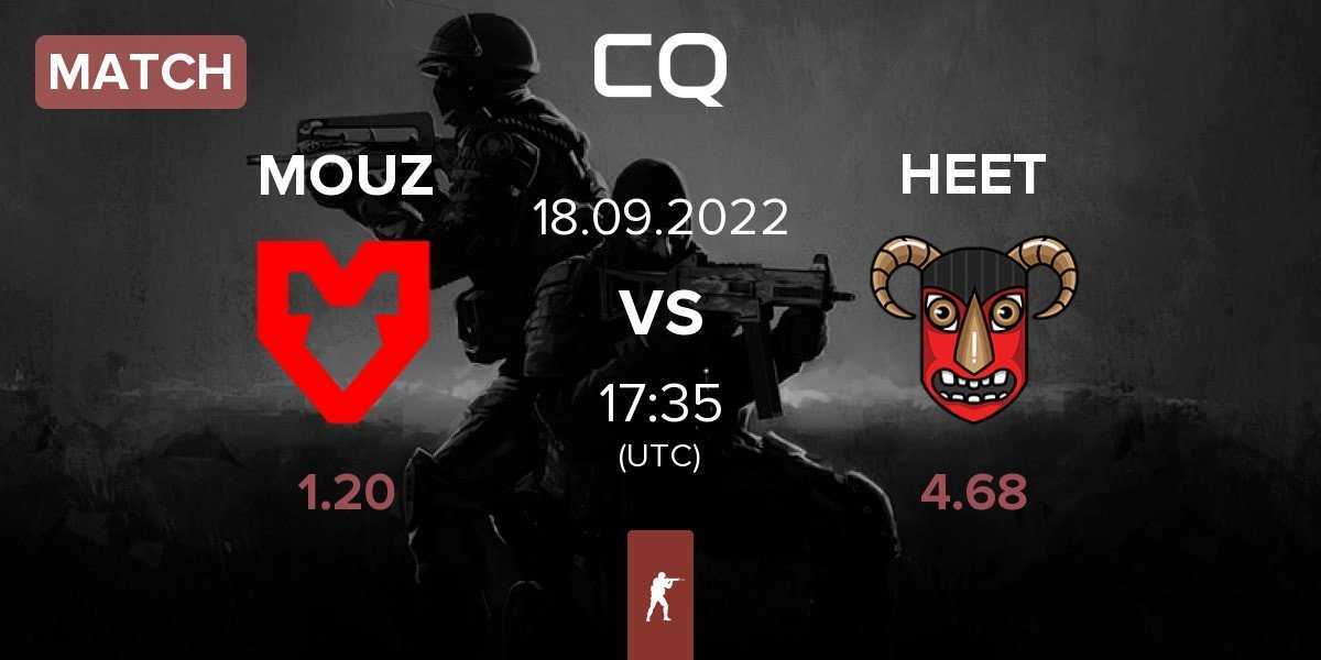 Match MOUZ vs HEET | 18.09