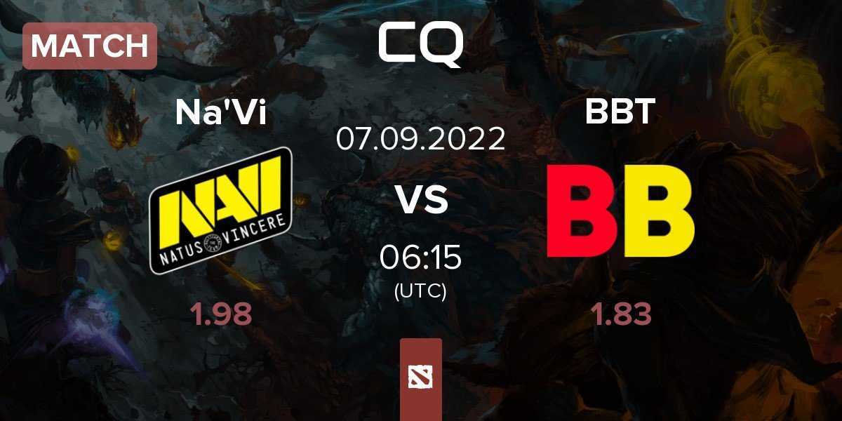 Match Natus Vincere Na'Vi vs BETBOOM TEAM BBT | 07.09