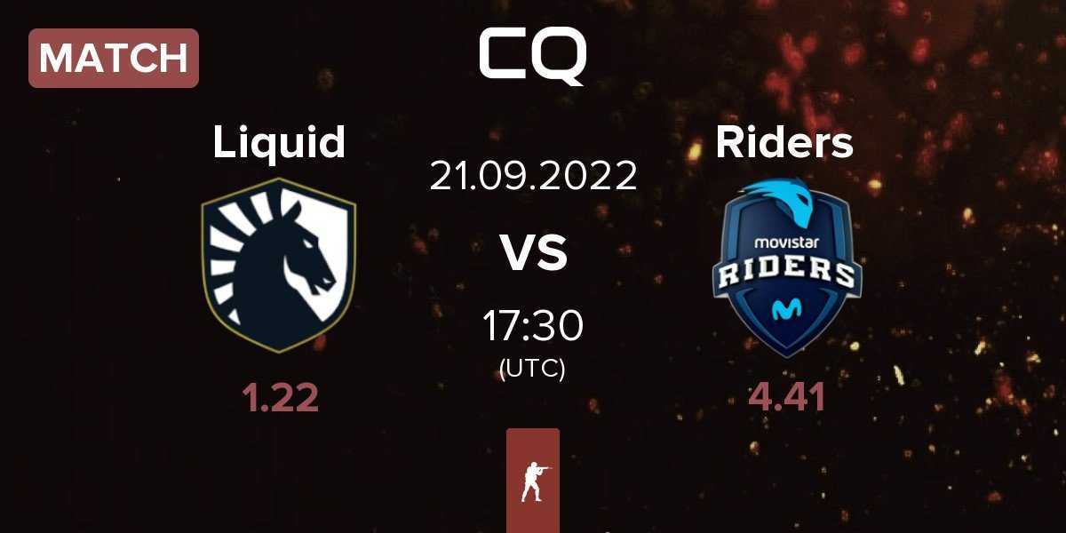 Match Team Liquid Liquid vs Movistar Riders Riders | 21.09