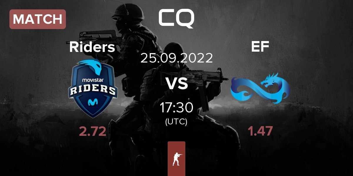 Match Movistar Riders Riders vs Eternal Fire EF | 25.09