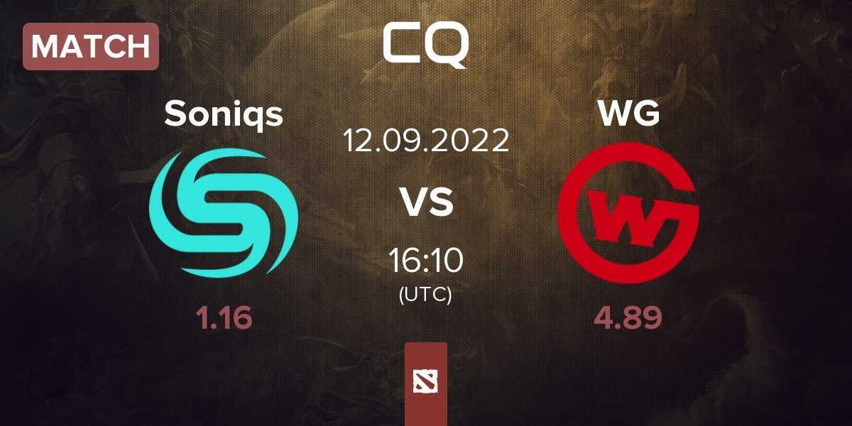 Match Soniqs vs Wildcard Gaming WG | 12.09