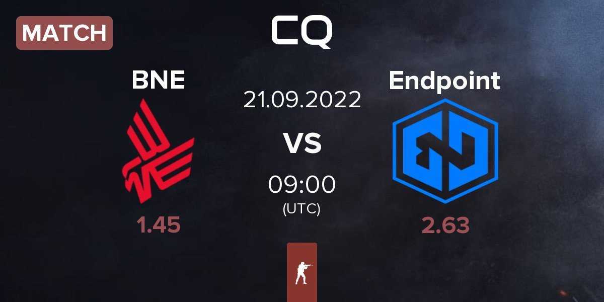 Match Bad News Eagles BNE vs Endpoint | 21.09