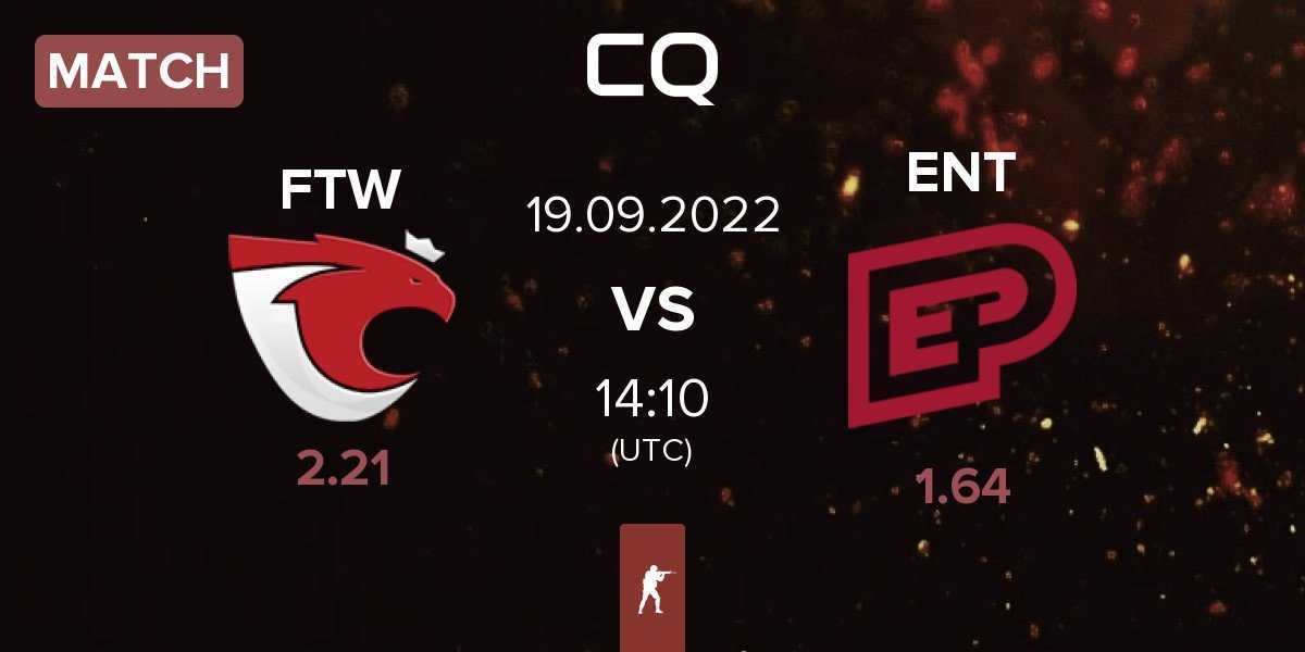 Match For The Win eSports FTW vs ENTERPRISE esports ENT | 19.09