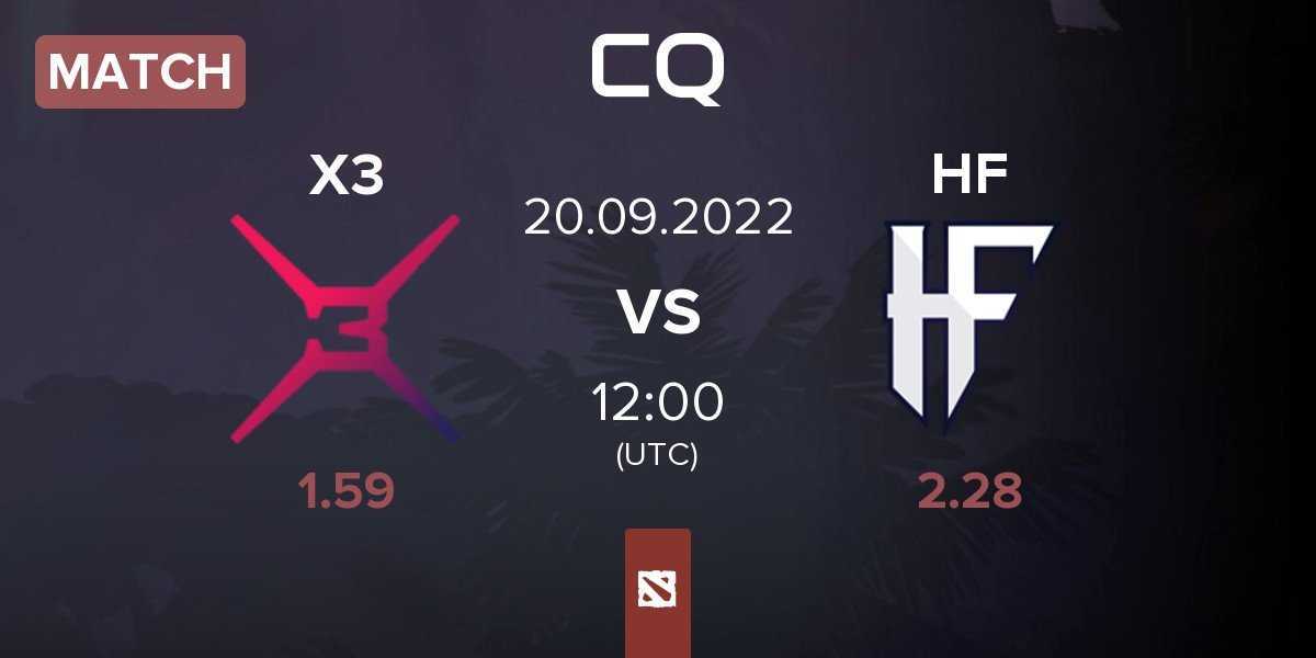 Match X3 vs HF | 20.09