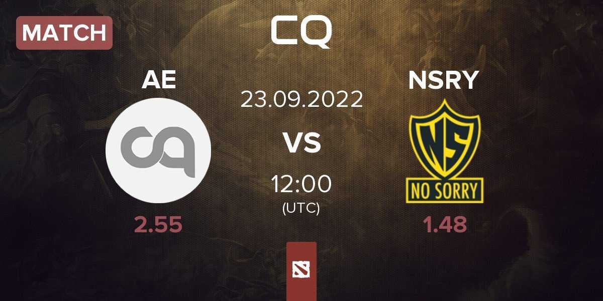 Match Anime Enjoyers AE vs No Sorry NSRY | 23.09