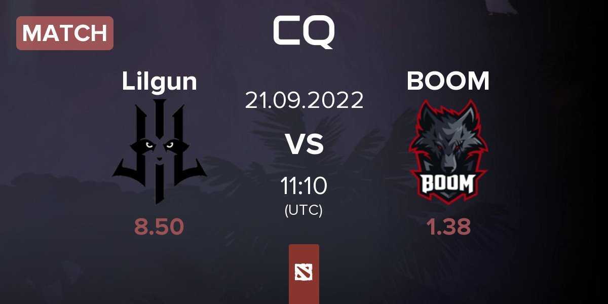 Match Lilgun vs BOOM Esports BOOM | 21.09
