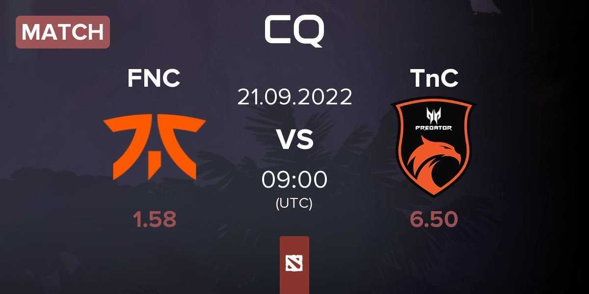 Match Fnatic FNC vs TNC Predator TnC | 21.09
