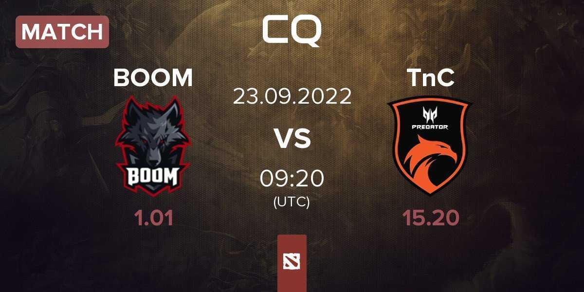 Match BOOM Esports BOOM vs TNC Predator TnC | 23.09