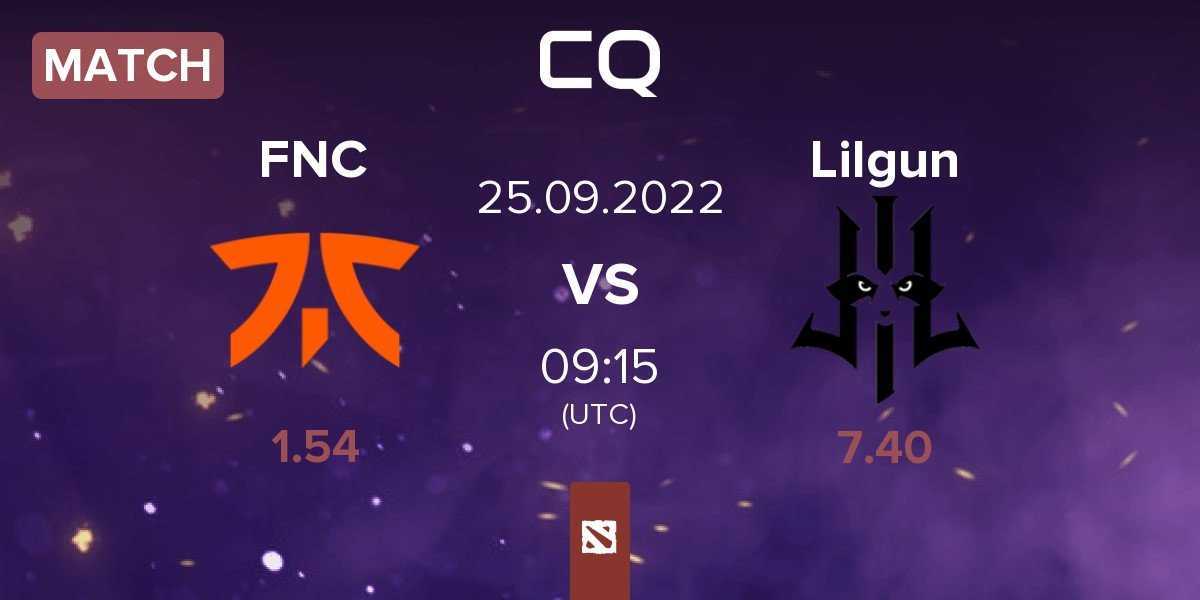 Match Fnatic FNC vs Lilgun | 25.09