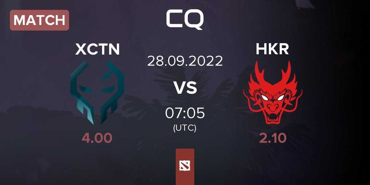 Match Execration XCTN vs Hokori HKR | 28.09
