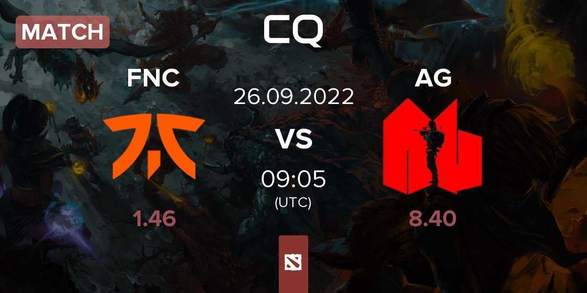 Match Fnatic FNC vs Army Geniuses AG | 26.09