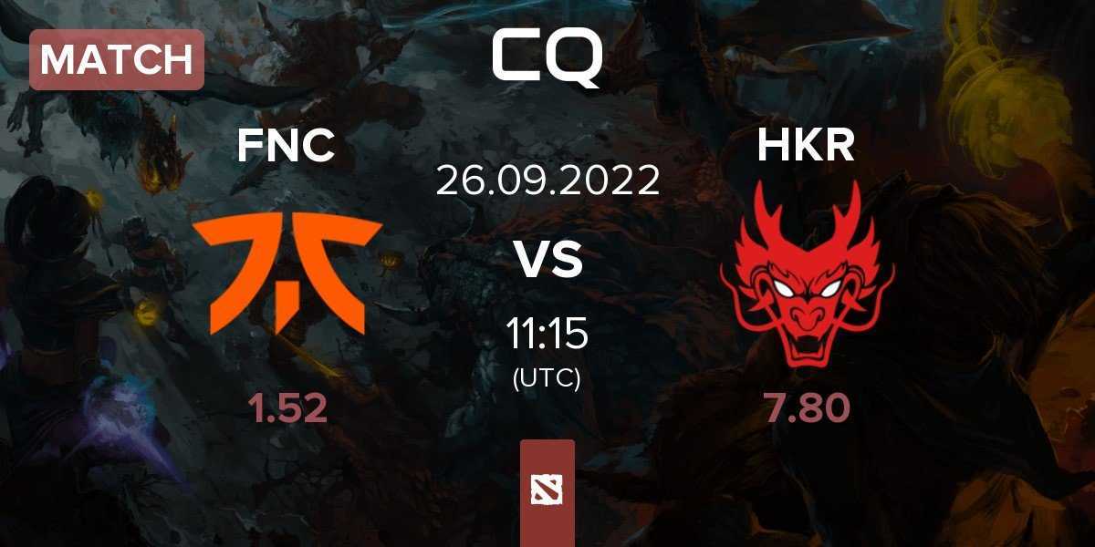 Match Fnatic FNC vs Hokori HKR | 26.09