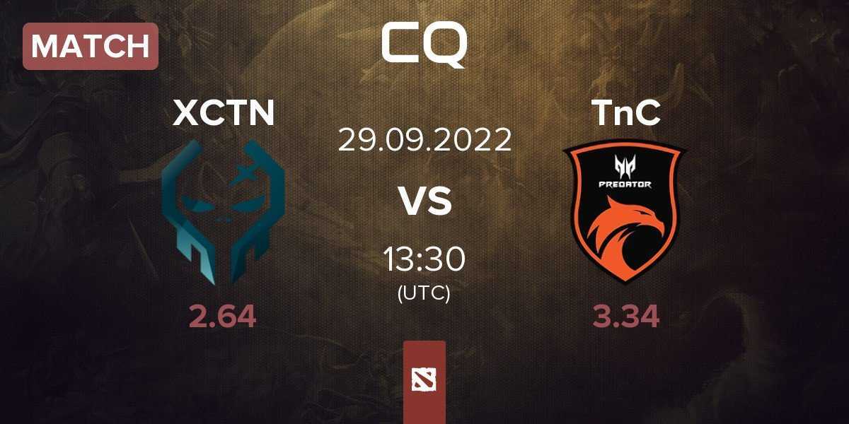 Match Execration XCTN vs TNC Predator TnC | 29.09