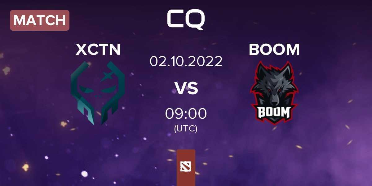 Match Execration XCTN vs BOOM Esports BOOM | 02.10