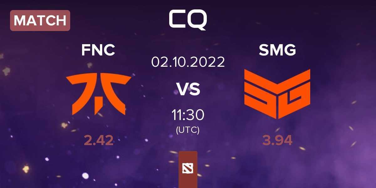 Match Fnatic FNC vs Team SMG SMG | 02.10