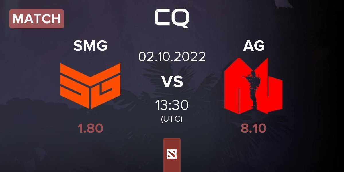 Match Team SMG SMG vs Army Geniuses AG | 02.10