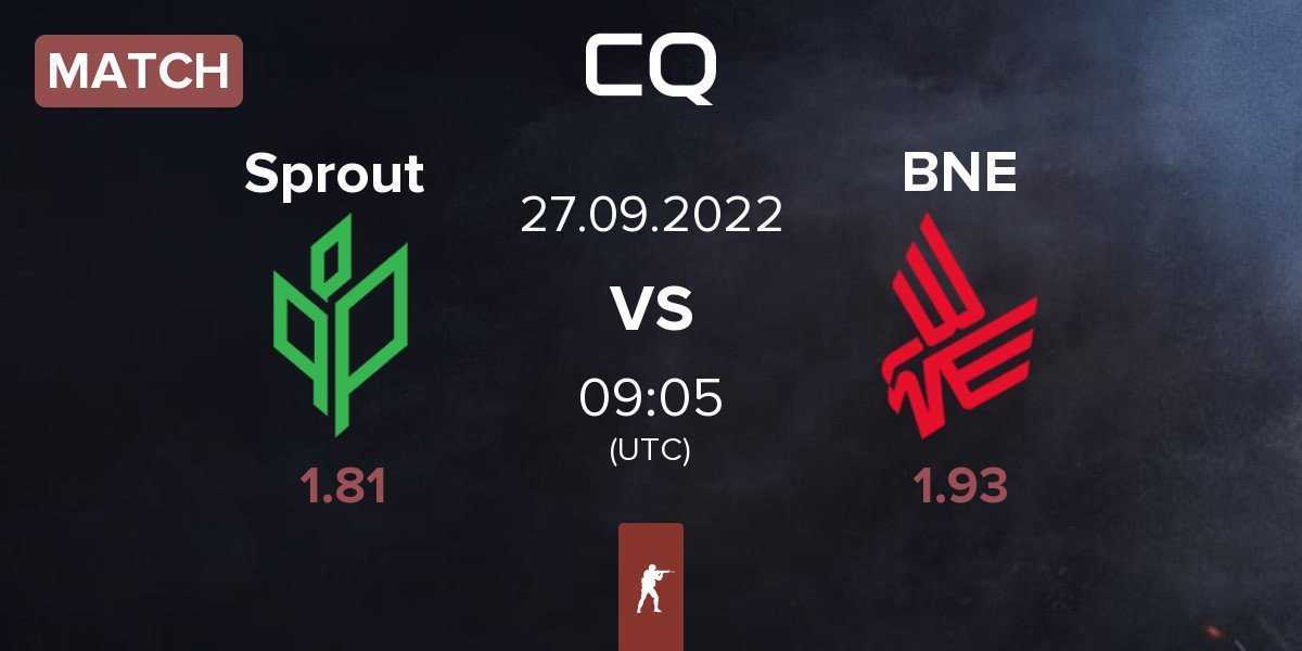 Match Sprout vs Bad News Eagles BNE | 27.09