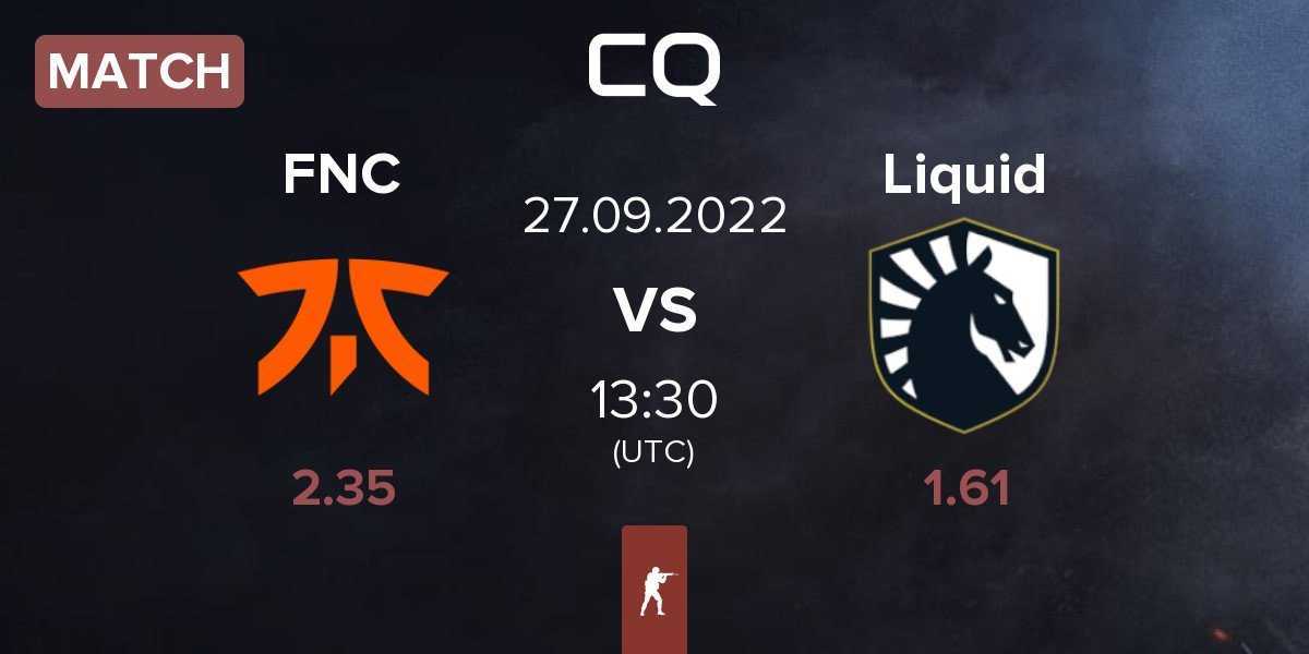 Match Fnatic FNC vs Team Liquid Liquid | 27.09