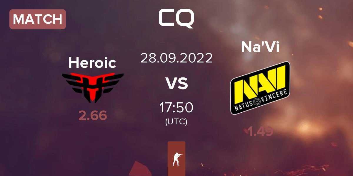Match Heroic vs Natus Vincere Na'Vi | 28.09