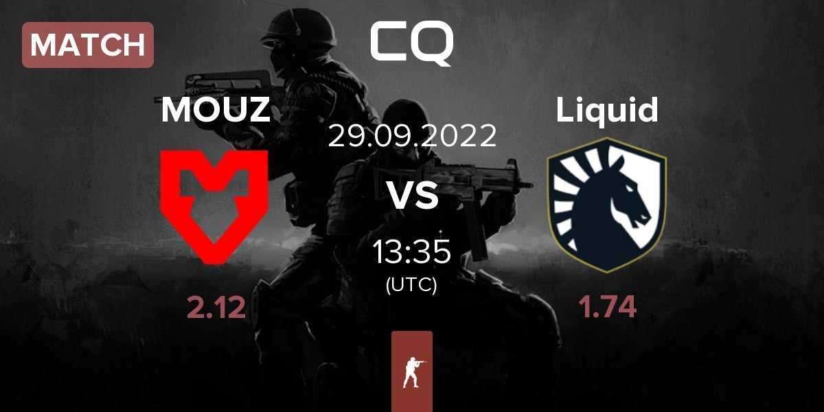 Match MOUZ vs Team Liquid Liquid | 29.09