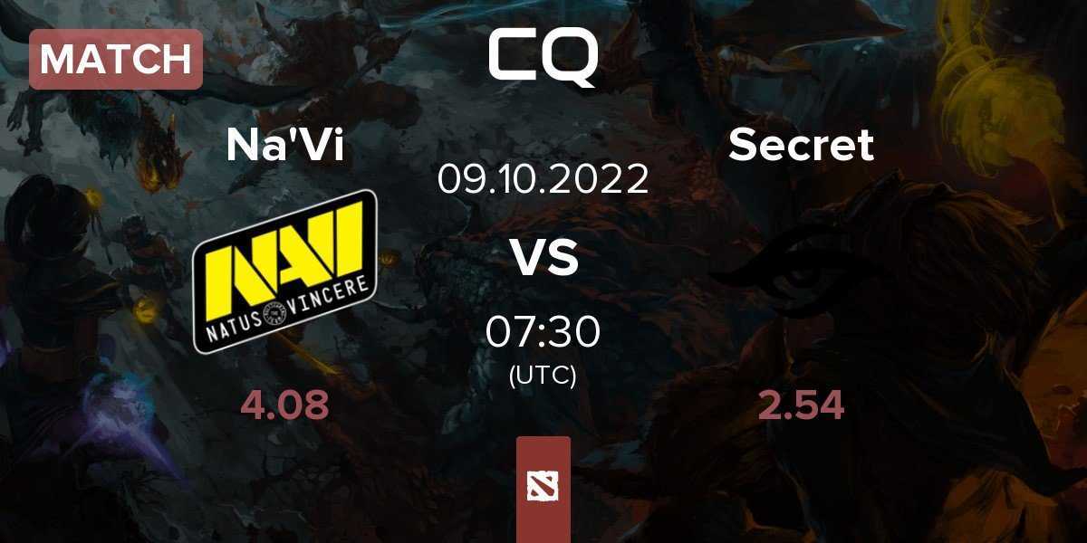 Match Natus Vincere Na'Vi vs Team Secret Secret | 09.10