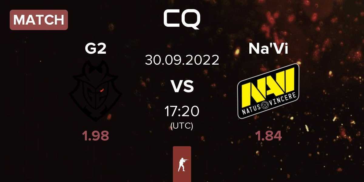 Match G2 Esports G2 vs Natus Vincere Na'Vi | 30.09