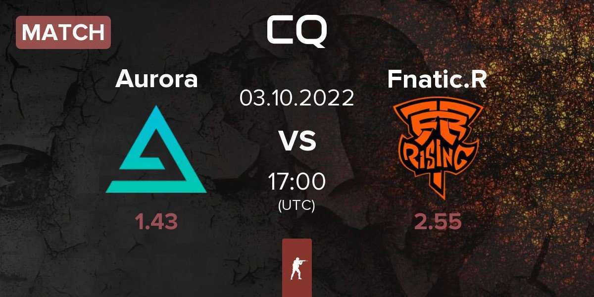 Match Aurora vs Fnatic Rising Fnatic.R | 03.10