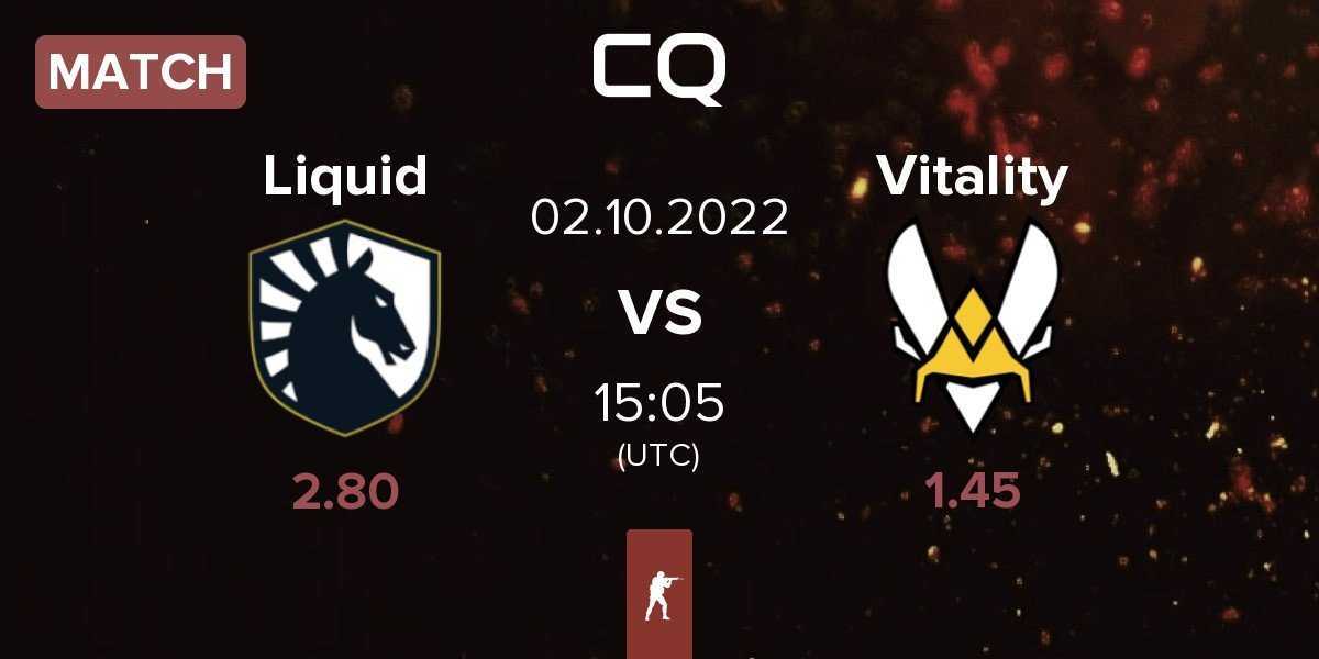 Match Team Liquid Liquid vs Team Vitality Vitality | 02.10