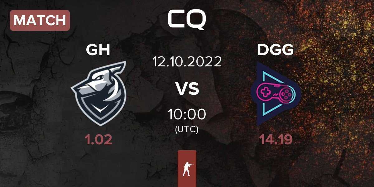 Match Grayhound Gaming GH vs DGG Esports DGG | 12.10