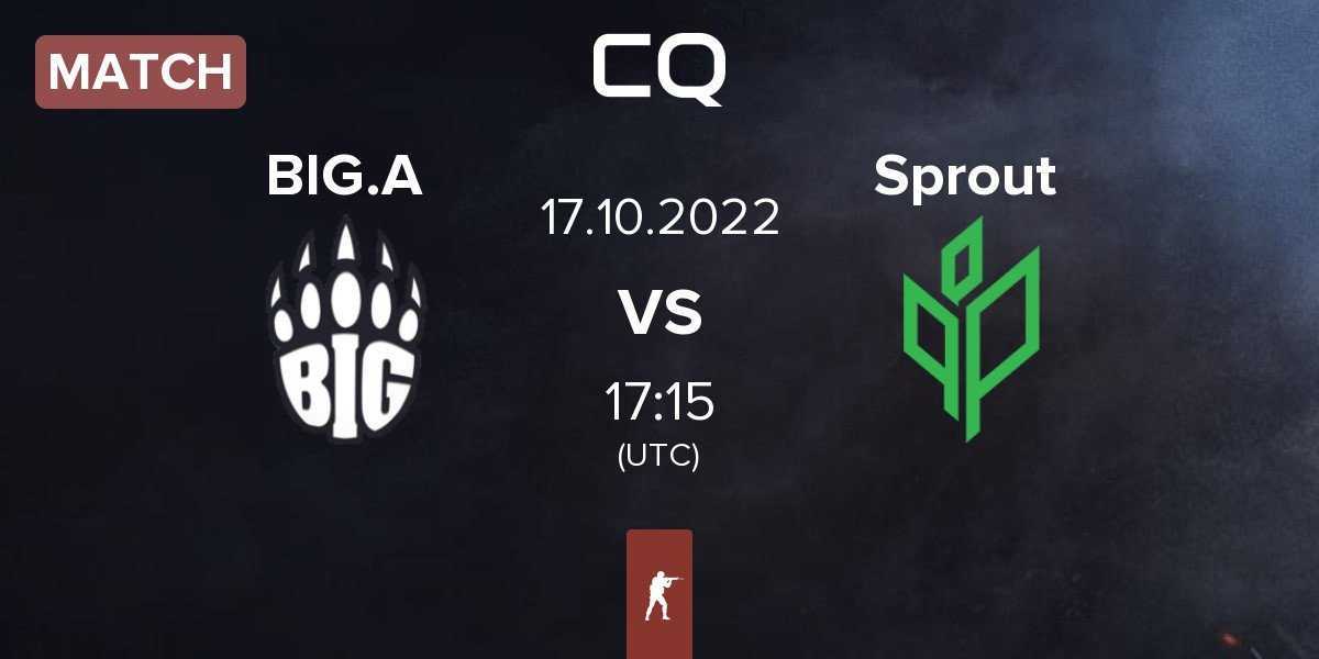 Match BIG Academy BIG.A vs Sprout | 17.10