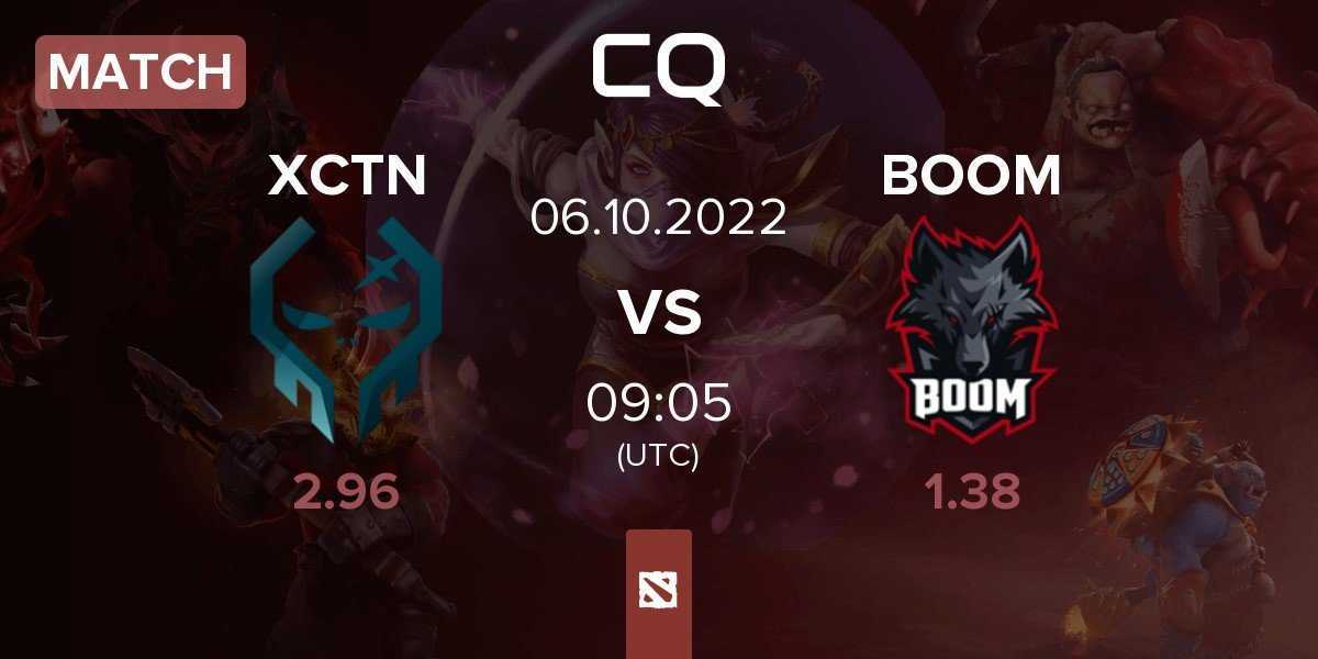 Match Execration XCTN vs BOOM Esports BOOM | 06.10