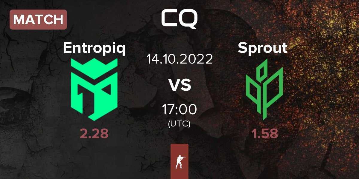 Match Entropiq vs Sprout | 14.10