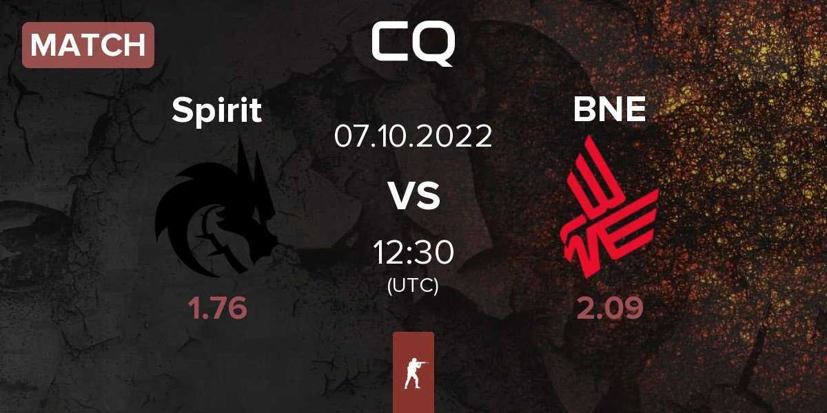 Match Team Spirit Spirit vs Bad News Eagles BNE | 07.10