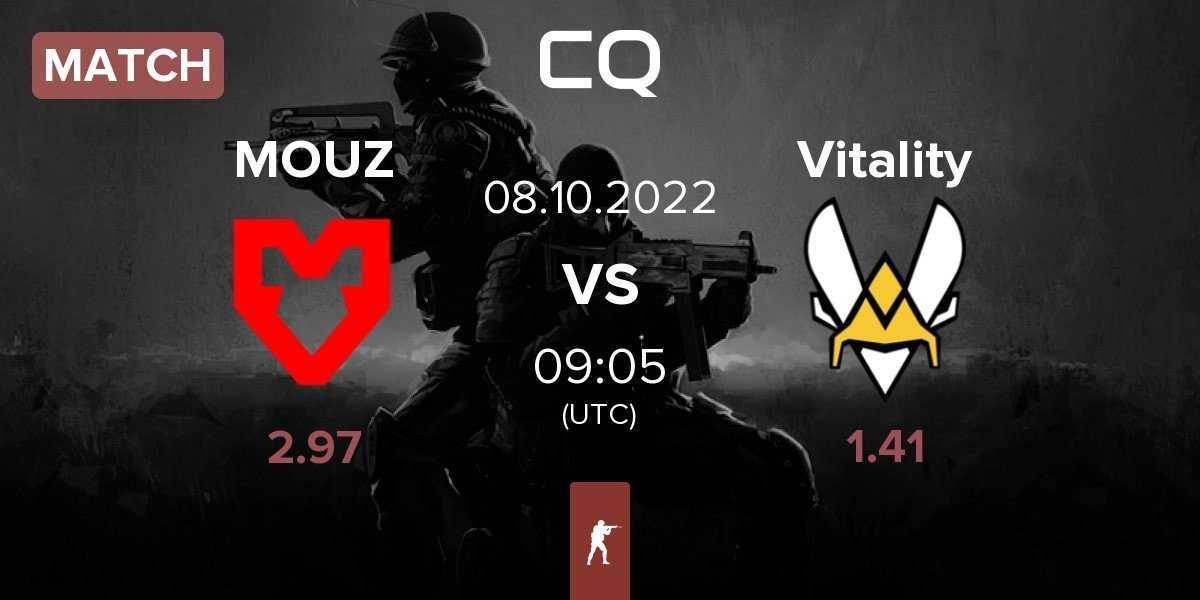 Match MOUZ vs Team Vitality Vitality | 08.10