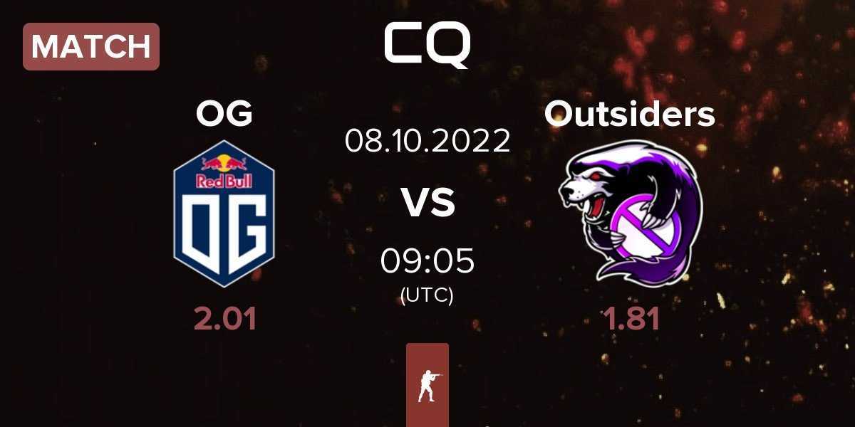 Match OG vs Outsiders | 08.10