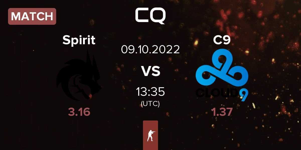 Match Team Spirit Spirit vs Cloud9 C9 | 09.10