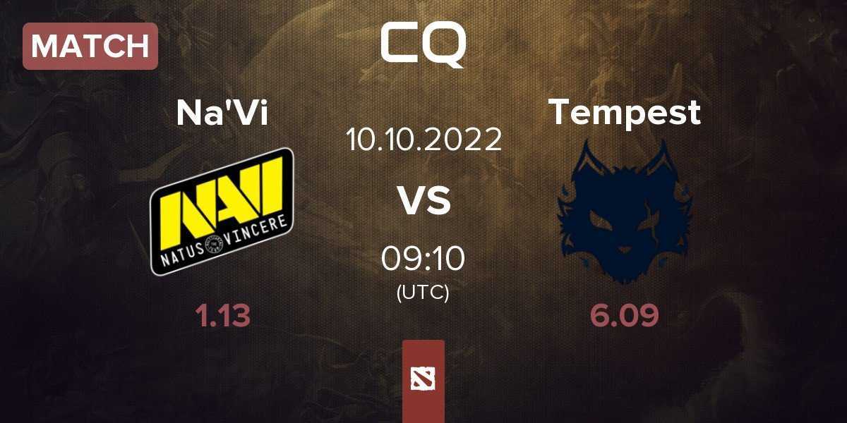 Match Natus Vincere Na'Vi vs Tempest | 10.10