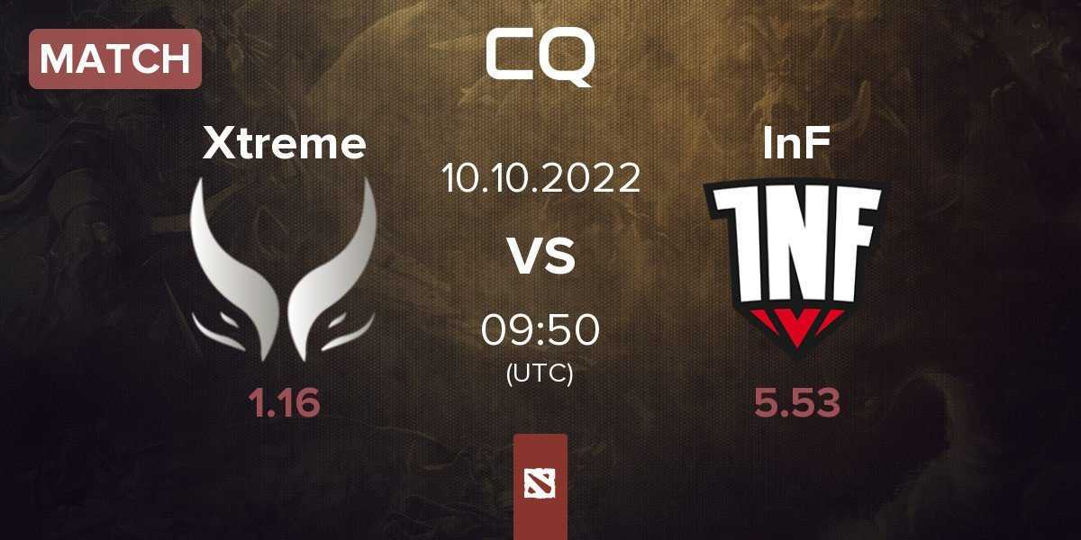 Match Xtreme Gaming Xtreme vs Infamous Gaming InF | 10.10