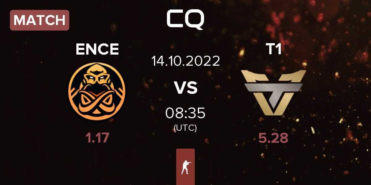 Match ENCE vs Team One T1 | 14.10